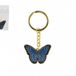 Fém Pillangó Kulcstartó