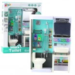 Kids’ Bathroom – Shower, Sink and Toilet with Lights and Sounds