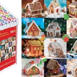 Puzzle Gingerbread House EUROGRAPHICS in a Tin Box, 550 Pieces