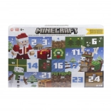 minecraft adventkalender 2024 met figuren en accessoires