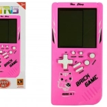 Electronic TETRIS Brick Game, Pink