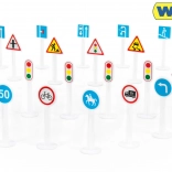Set of Traffic Signs 20 Pieces