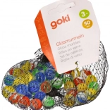 Glass Marbles Cat's Eye 50 pcs