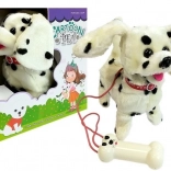 Interactive Dalmatian on a Leash with Bone-Shaped Remote Control