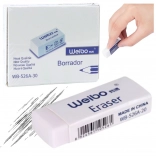 White school and office eraser WEIBO 4 cm