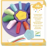 DJECO flower-shaped crayons for the little ones