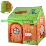 Colorful kids’ play tent house Forest Friends with carry bag