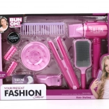 Children's Hair Salon with 12 Accessories