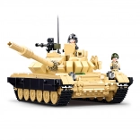 Sluban Model Bricks Battle Tank T‑72B3 2-in-1 Building Set