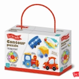 Far Far Land Transport Puzzle for Children