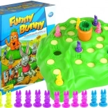 Family Game Funny Bunnies Race for Carrots