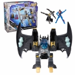 Súprava figúrok a lietadla Batwing – transformácia DC METAL FORCE