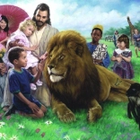 Puzzle EUROGRAPHICS Lion and Lamb 1000 pieces