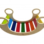 Bascule Montessori arc-en-ciel 2Kids Toys