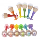 Wooden musical maracas 2in1 for children Classic World