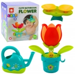 Interactive Bath Toy Flower with Watering Can