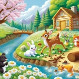 Puzzle Spring Joy 25 Pieces