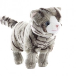 plysbamse kat med lyd 40 cm eco‑friendly