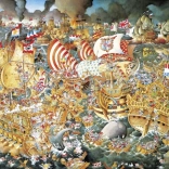 Puzzle Battle of Trafalgar 2000 Pieces by HEYE
