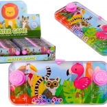 Water Game Arcade Console Pink Flamingo Lemur Pad Wheels