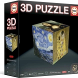 3D Puzzle Cube Art 216 Pieces EDUCA