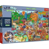 Puzzle 500 pieces Spy Guy Lost Items Europe
