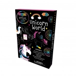 Scratch and Spiral Art Set – Unicorns