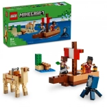 LEGO Minecraft Pirate Voyage – Pirate Ship with Animals and Pirates (8+)