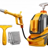 Børne-højtryksrenser – vandpistol med tilbehør