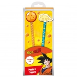 Dragon Ball pencil set with toppers