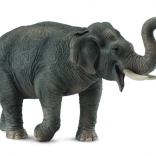 Figurine en plastique d'éléphant asiatique