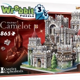 3D Puzzle Camelot Castle WREBBIT, 865 pieces