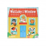 Children’s deductive game Wallaby at the Window by Petit Collage