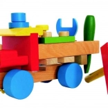 Detoa Wooden Assembly Car for Children
