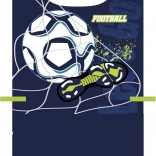 Children’s protective poncho apron football