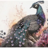 Diamond Painting on Board – Peacock 29 × 21 cm