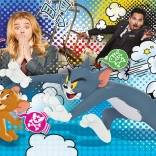 Maxi puzzle with 24 pieces Tom and Jerry