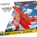 Fokker DR.1 Red Baron Building Set – 221 pieces