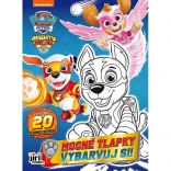 Coloring Book Paw Patrol Mighty Paws
