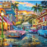 Puzzle HOLLYWOOD – retro street, 3000 pieces
