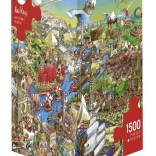 Puzzle 1500 pièces - La rivière de l’histoire