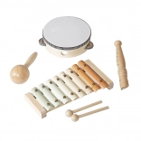 Set musicale per bambini 4 in 1 in legno