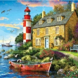 Lighthouse Cottage Puzzle 104 Pieces
