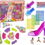 Colored Nail and Jewelry Set