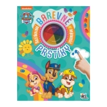 Paw Patrol Colorful Finger Painting Book with Finger Paints 23 × 30 cm