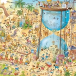 Puslespil HEYE Skøre ZOO – Ørkenudstilling 1000 brikker