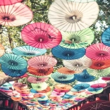 Ravensburger Puzzle Moment Umbrellas 200 pieces