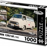 Puzzle Retro-Cars Škoda 1203 SA 1000 pieces