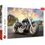 500-Piece Puzzle – Black Motorcycle