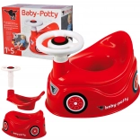 Children's potty in the shape of a car BIG New Bobby Car with steering wheel and horn